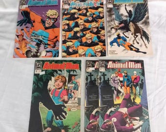 Animal Man DC Comics 1989 #10 12 13 14 16 Comic Lot
