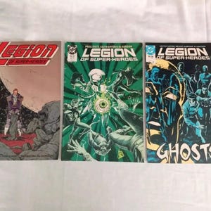 Legion Of Super-Heroes #3 57 59 DC Comics 1990