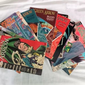 Green Arrow DC Comics 1988 #13 20-26 28-31 & Annuals 2 and 3 1989 Job Lot