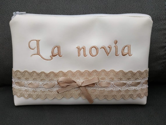 Neceser personalizado neceser con nombre neceser bordado | Etsy España