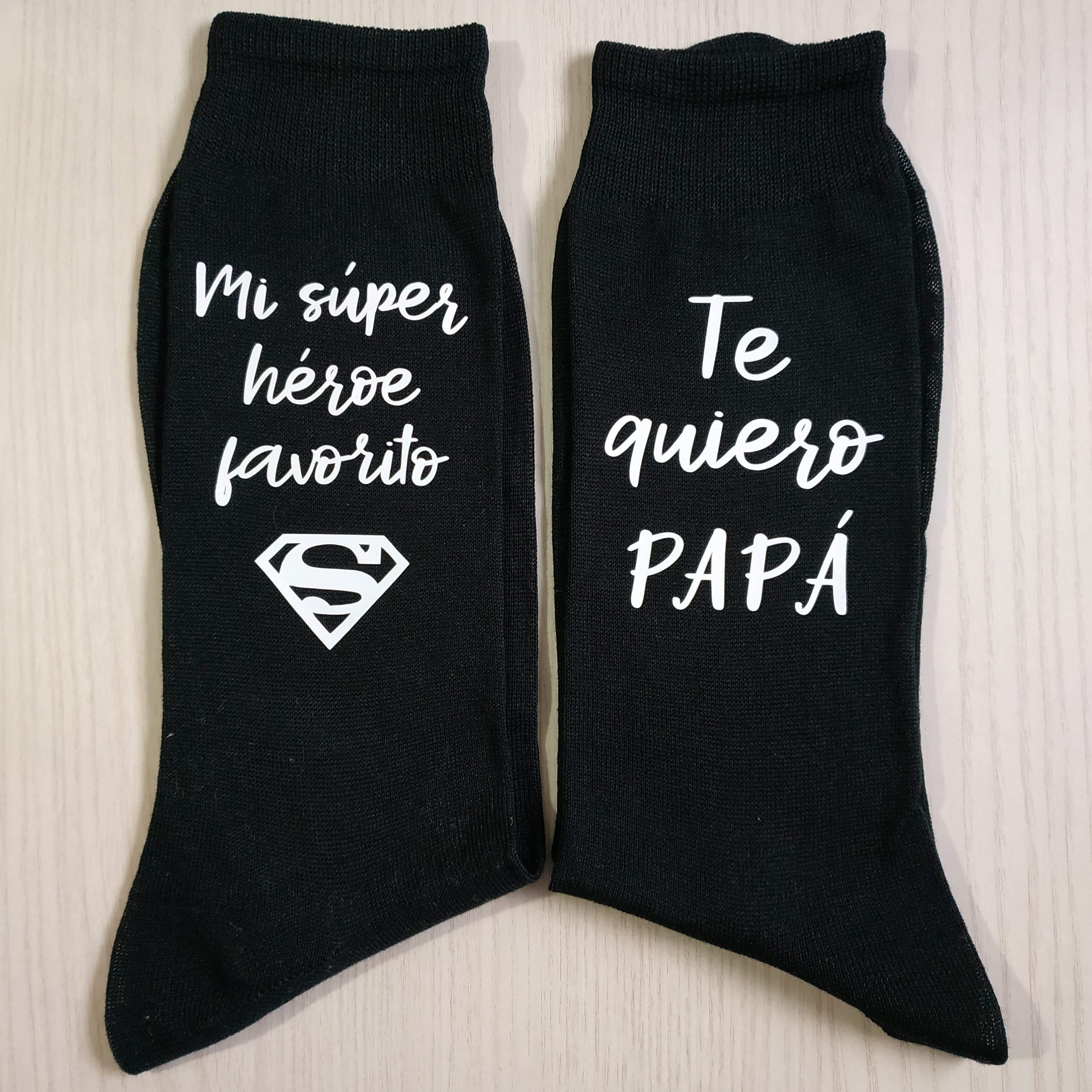 Calcetines personalizados para el novio. ¡Los más molones!