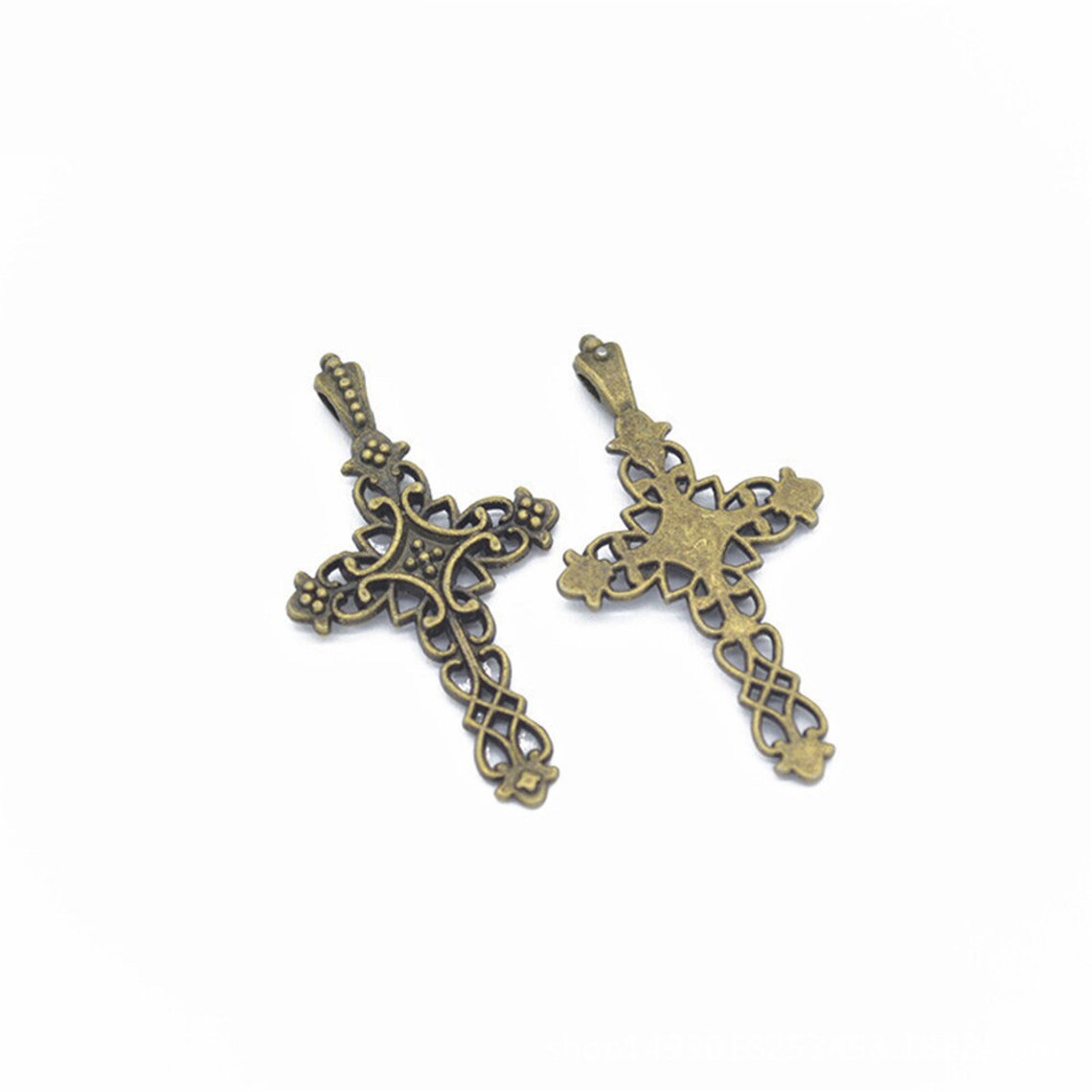 60pieces/lot Cross Charms Pendants Jewelry Making DIY Handmade Etsy UK