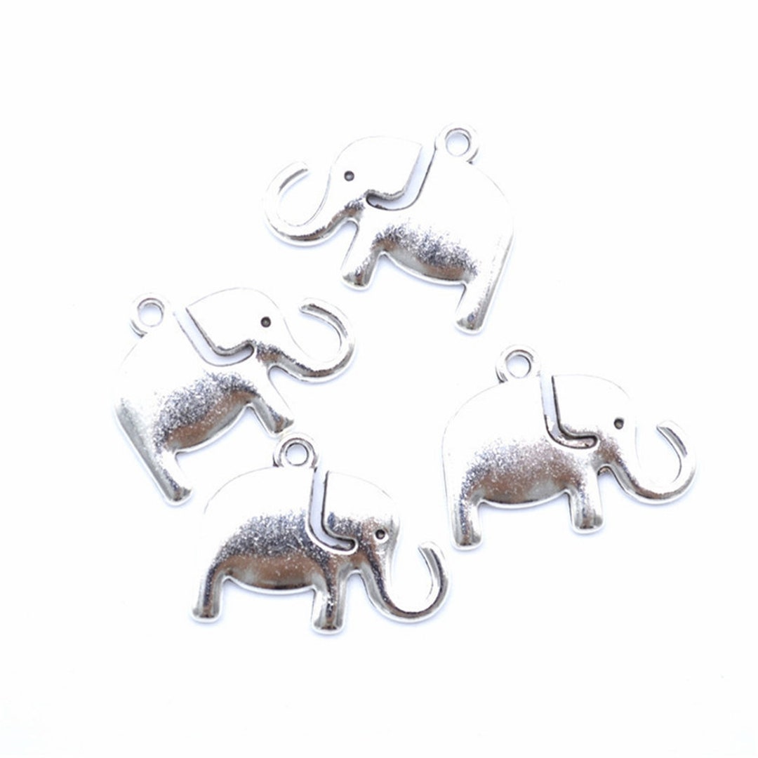 40pieces/lot Elephant Charms Pendants Jewelry Making DIY Etsy Sweden