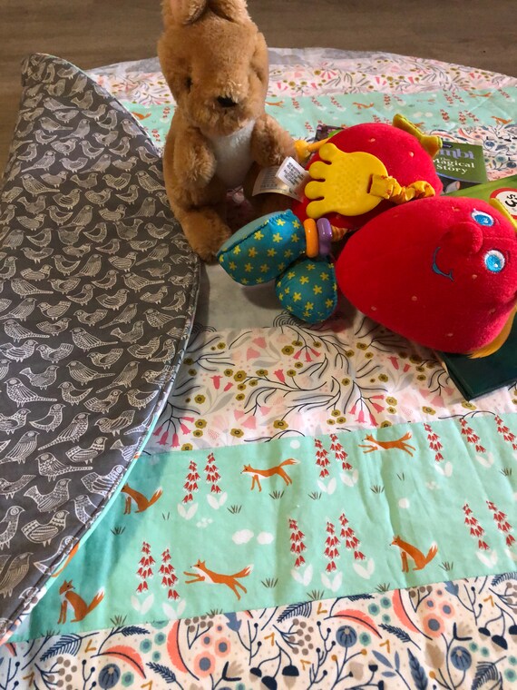 organic tummy time mat