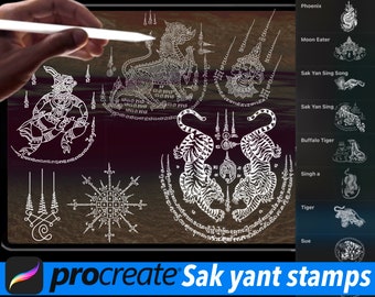 Sak Yant 200+ Tattoo Stempel Set (2024 aktualisieren)