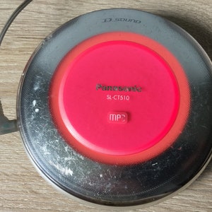 Panasonic　SHOCK WAVE　SL-SW960V　 本体のみ Rare Retro Red Panasonic SL-SW960V Discman, Cleaned tested