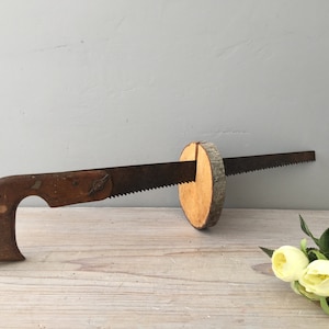 Hand saw, small hand saw, Old saw ,rusty saw,dekor