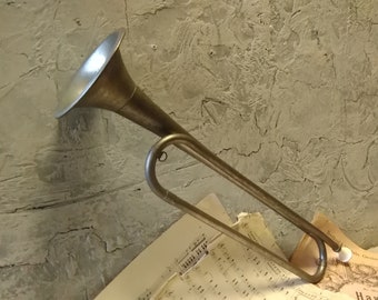 Vintage Trumpet, musical instrument, Horn Pioneer ,Old Horn,Musical Instrument of the USSR, Vintage Horn, made in USSR 1960