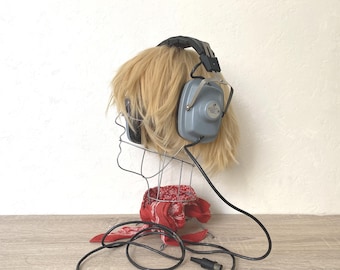Casque Vintage Ultra Rare HP-90 Winthrop Fabriqué Au Japon - état Brut