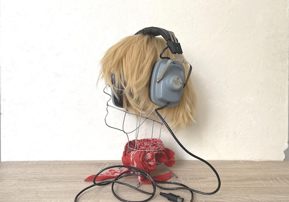 Vintage stereo headphone manufactured,ТДС-3
