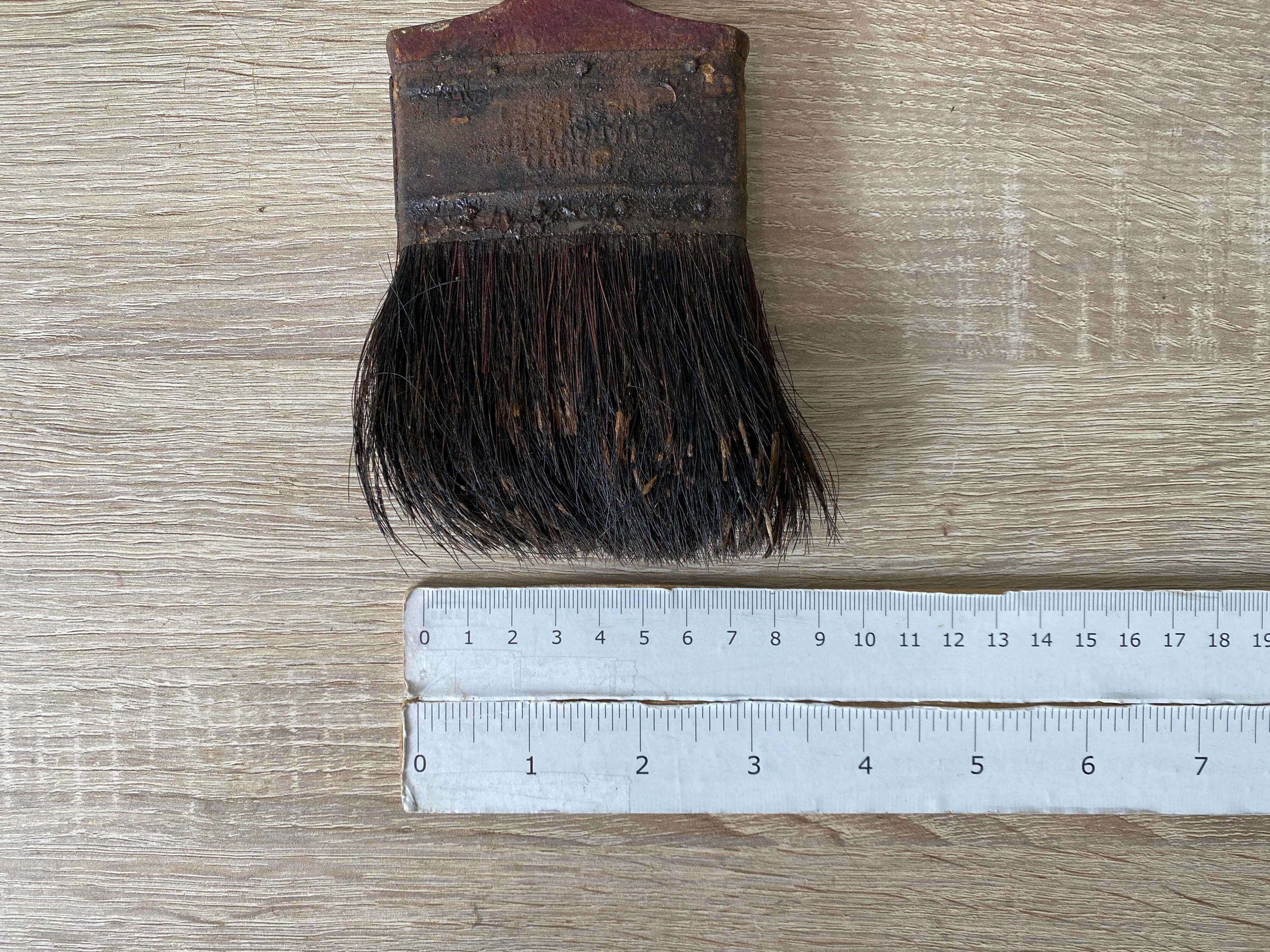 Ancien pinceau rond | Révélé - Brocante