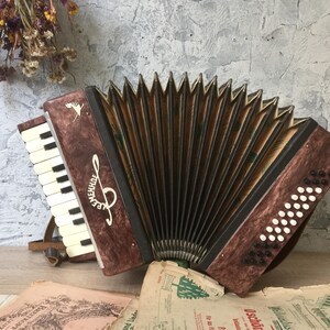 Children's Accordion, Vintage Instrument, Musical Instrument ...