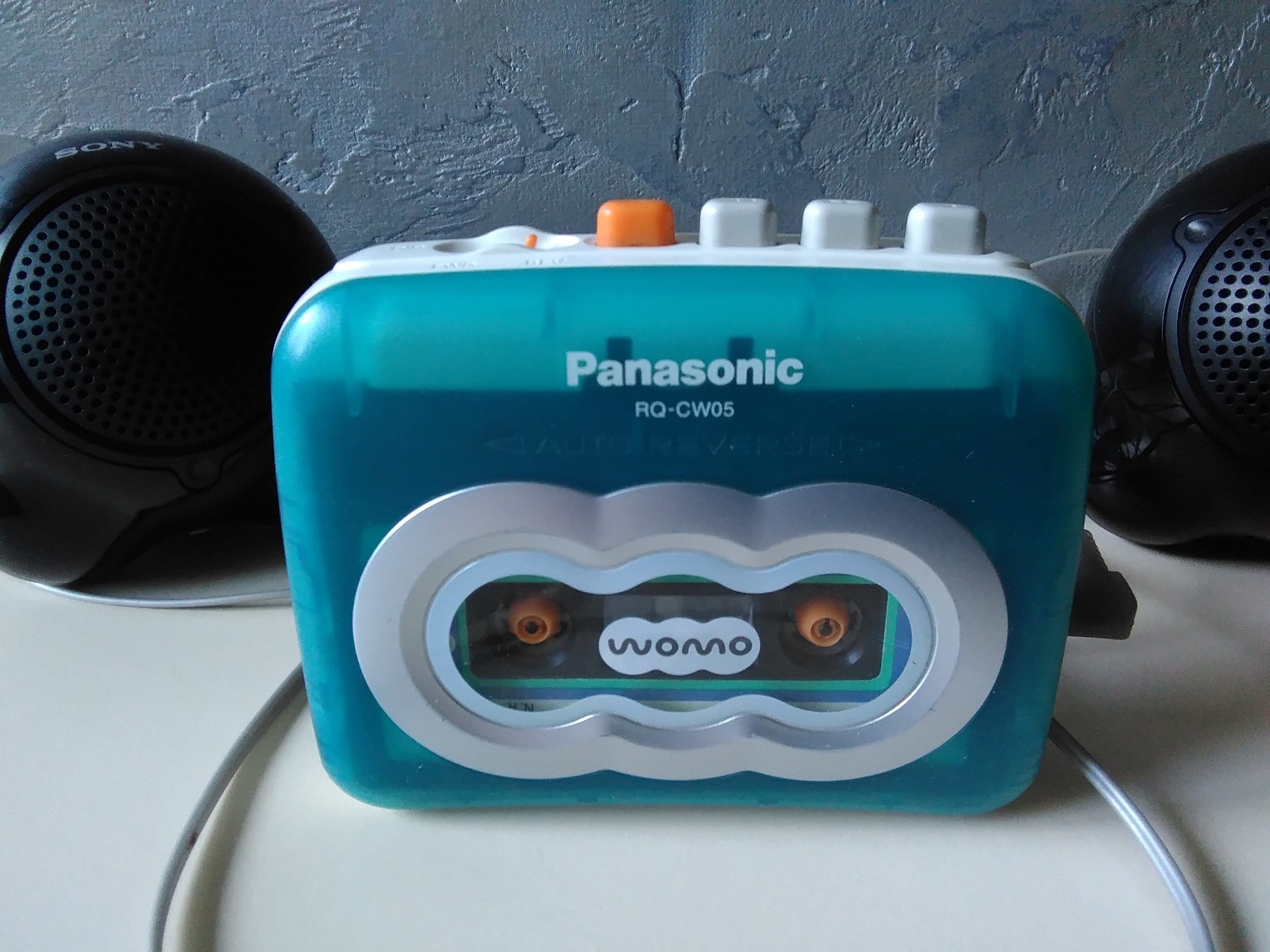 カセットプレーヤー Panasonic RQ-CW02 「 整備済み、完動美品 カセットプレーヤー Panasonic RQ-CW02 「 整備済み、完動美品