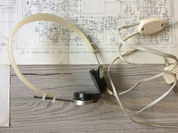 Buy Vintage Radio Headphones TON 2 Radio Headphones Coil