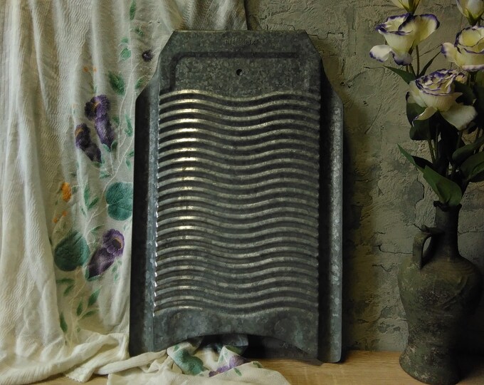 Vintage Washboard, Metal Old Washboard. Etsy