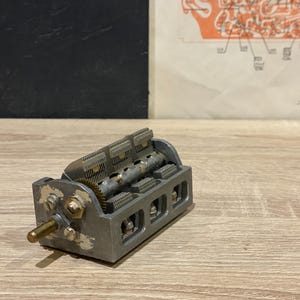 Variable capacitor, vintage capacitor, amateur radio, retro device, 645 pf