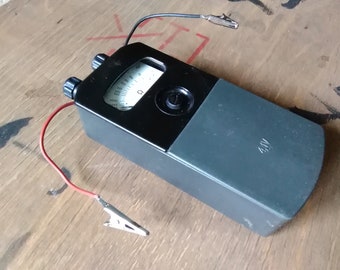Vintage Ohmmeter,Soviet ohmmeter,Old electrical parts, Old electrical tool, Electrical appliance, Electrical USSR