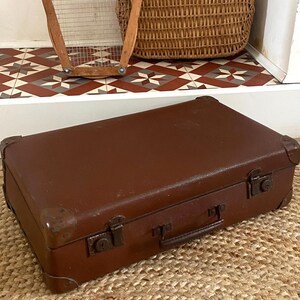 Valise vintage, rangement, déco bohème, valise ancienne, voyage, cadeau