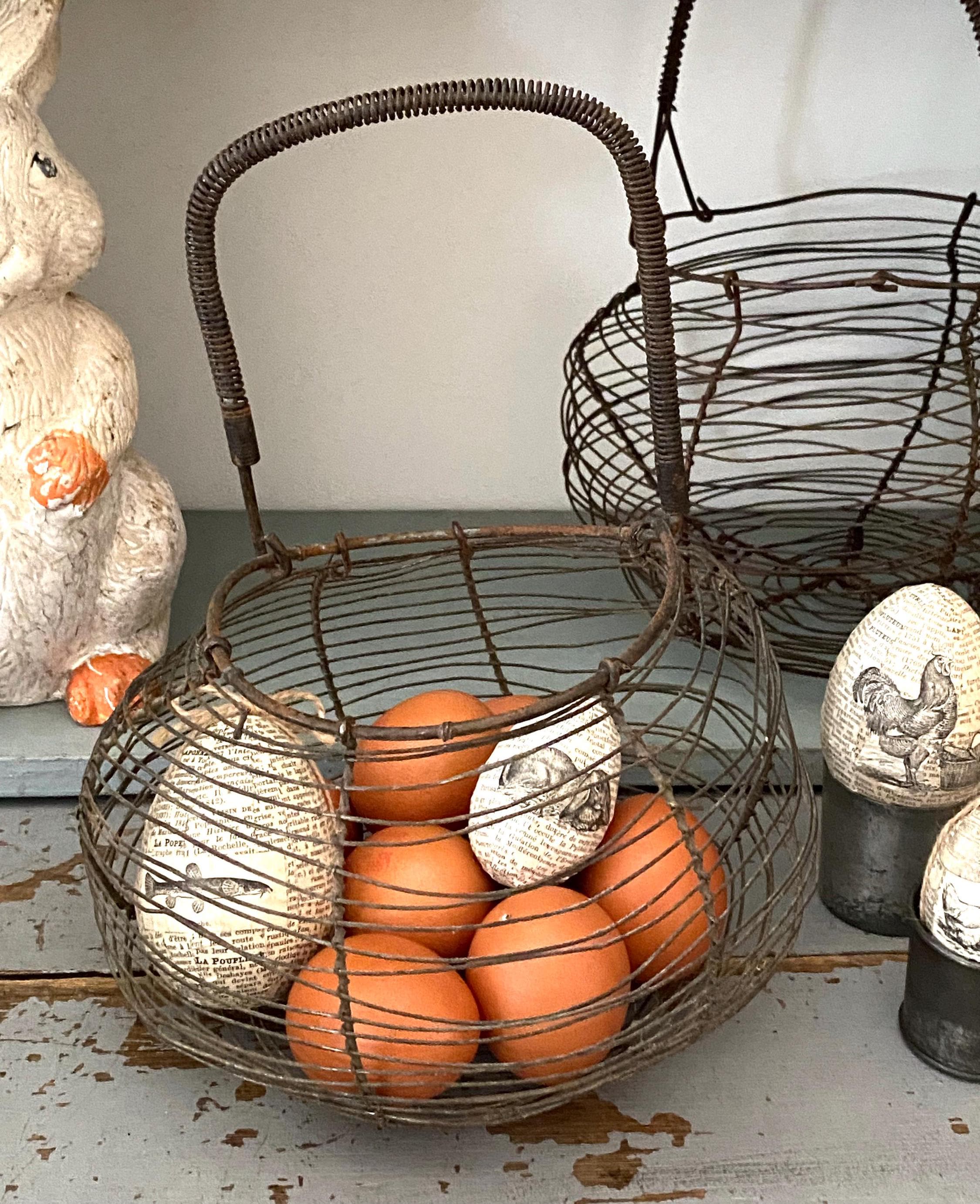 Tbest Panier De Rangement D'oeufs Panier De Rangement Des œufs En Fer