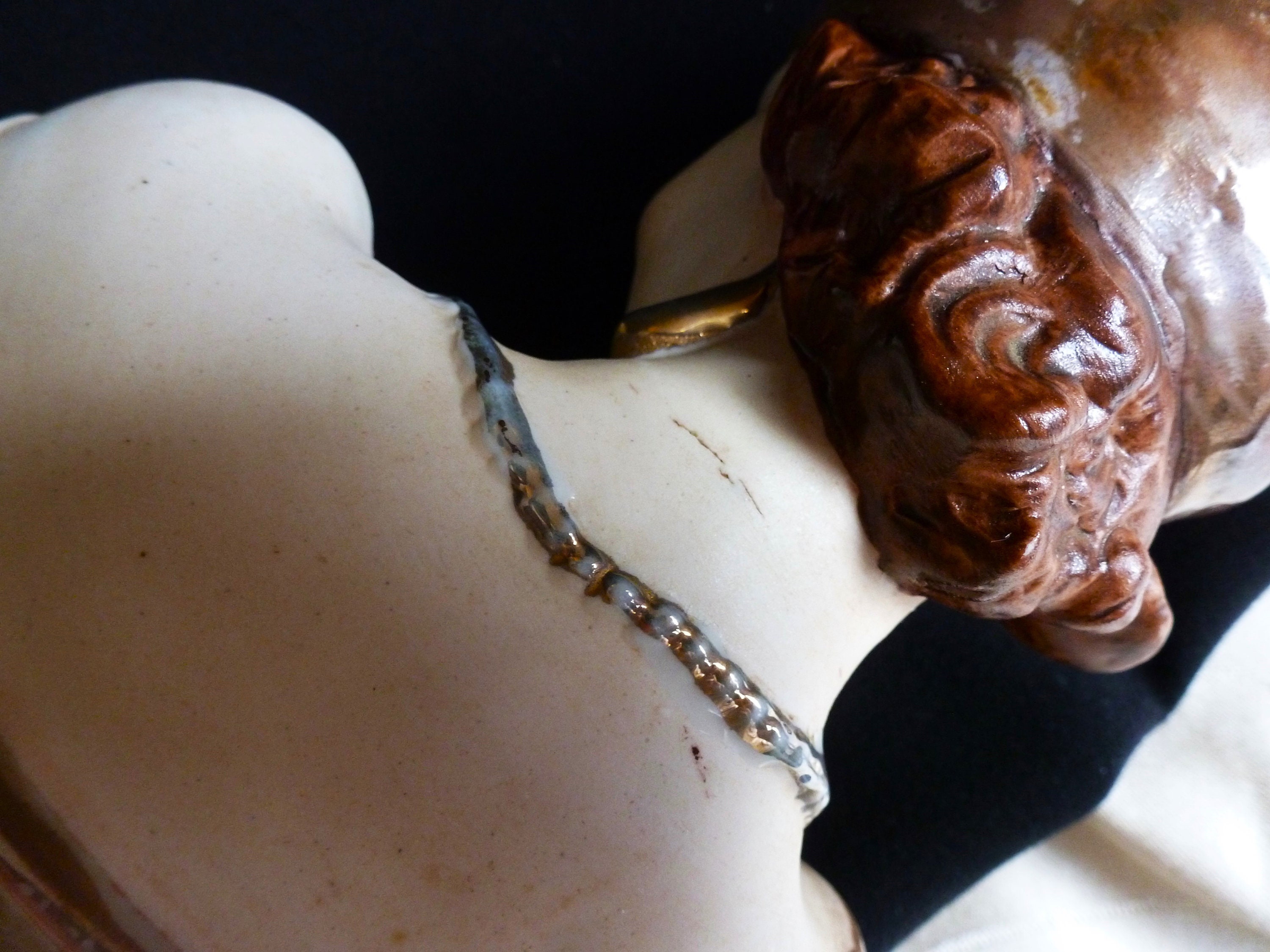 1920 年代の台座付き女性像、ベルエポックの女性彫刻、アールデコ調の