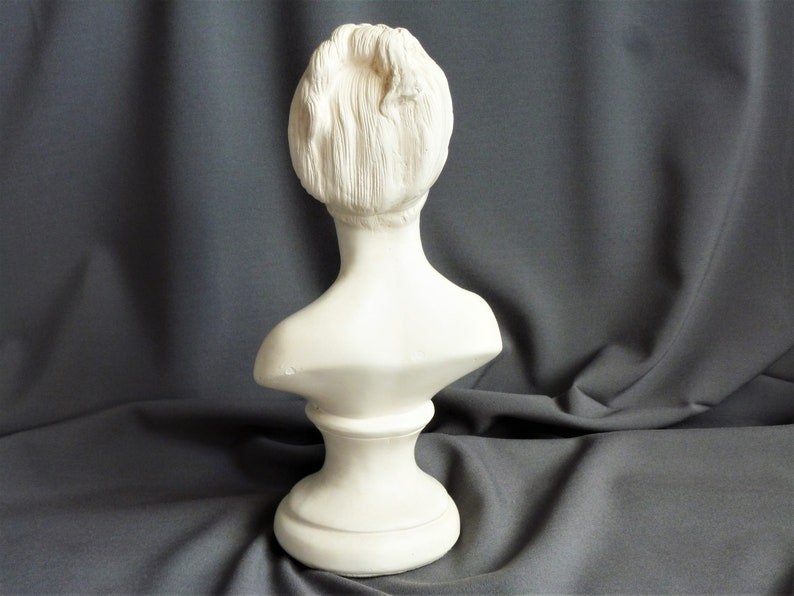 Plaster bust figurine plaster child bust art deco plaster | Etsy