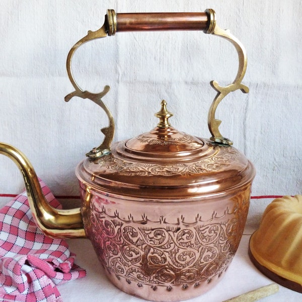 Copper Kitchen Decor Etsy