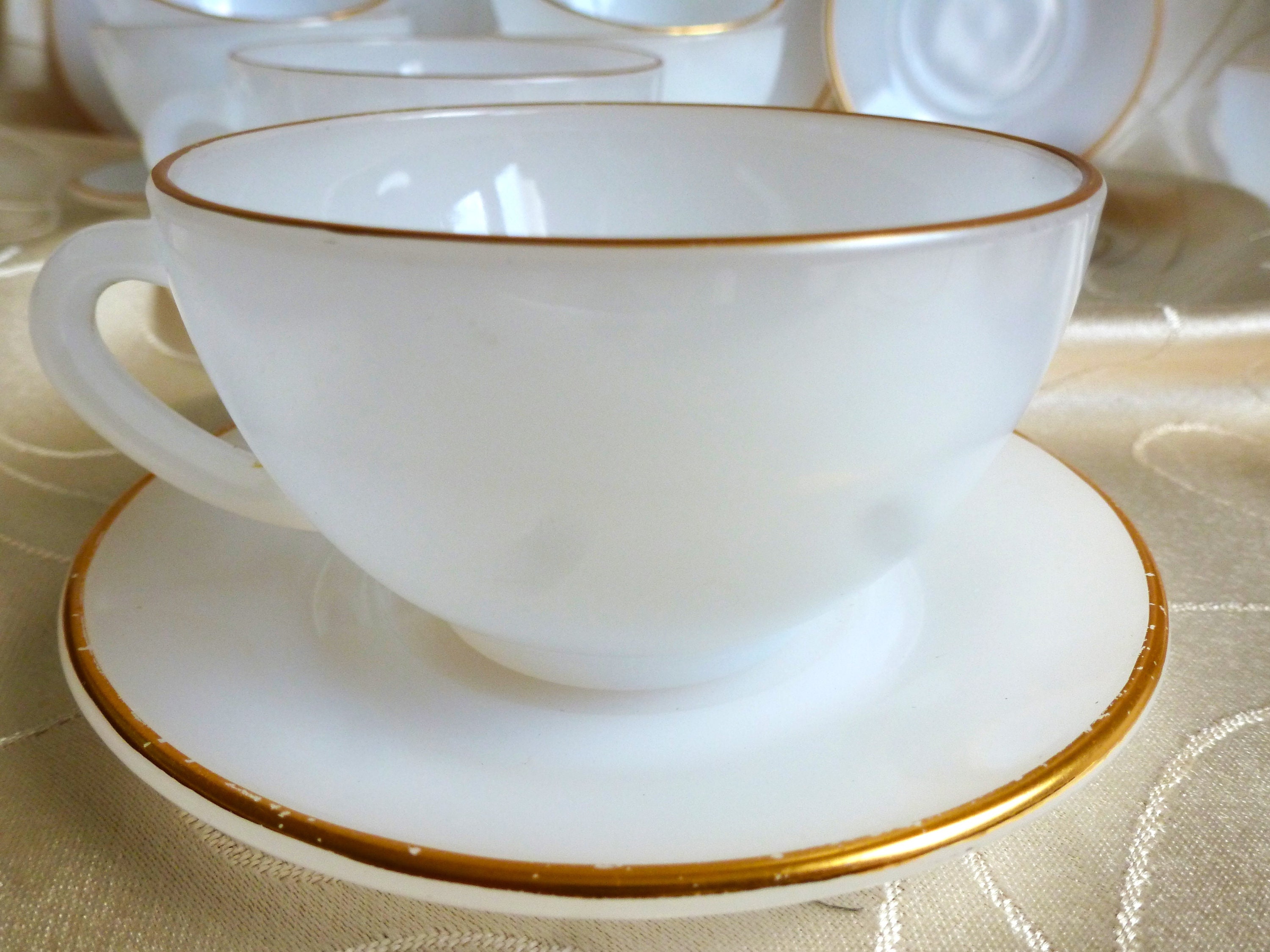 Tasse à expresso et soucoupe - Blanc - HOME | H&M BE