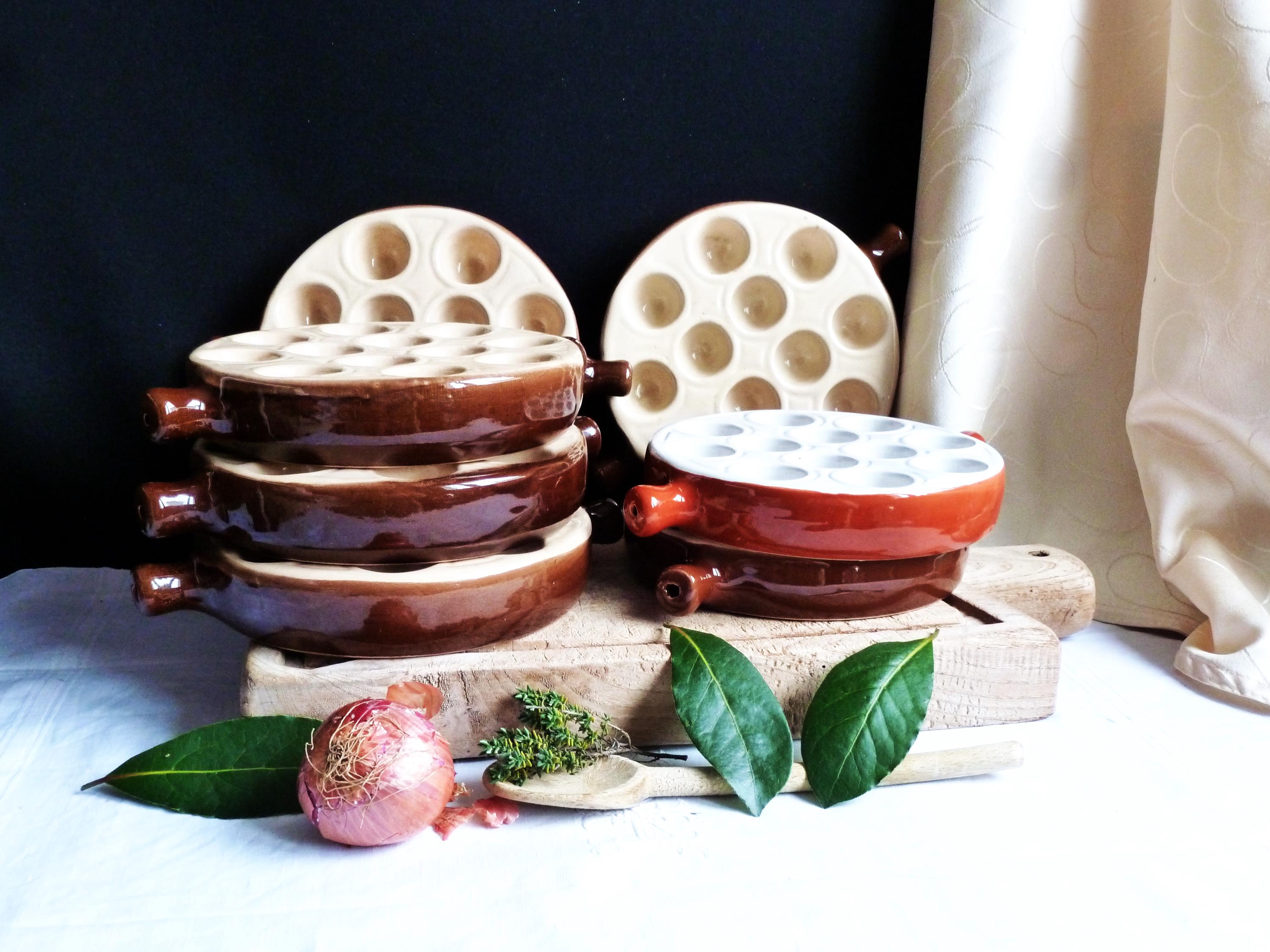 Emile Henry Ciotola Grande In Argilla Borgogna - 29,2x23,4x16 Cm - Adatta A Forno E Microonde - Prodotta In Francia - 3