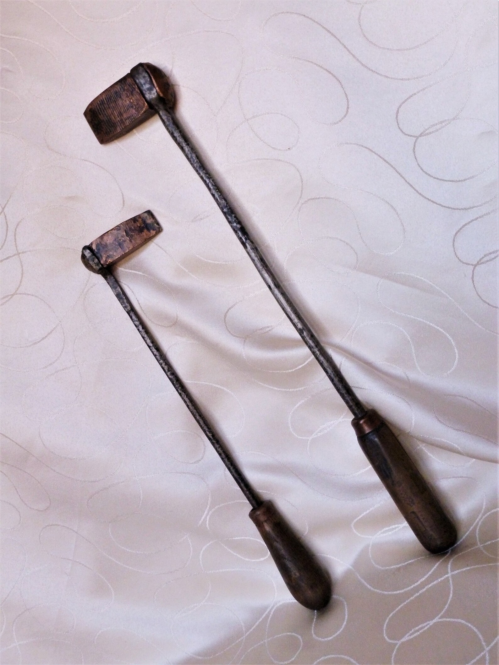 Vintage Copper Soldering Iron Old Country Tool Rustic Wall Etsy