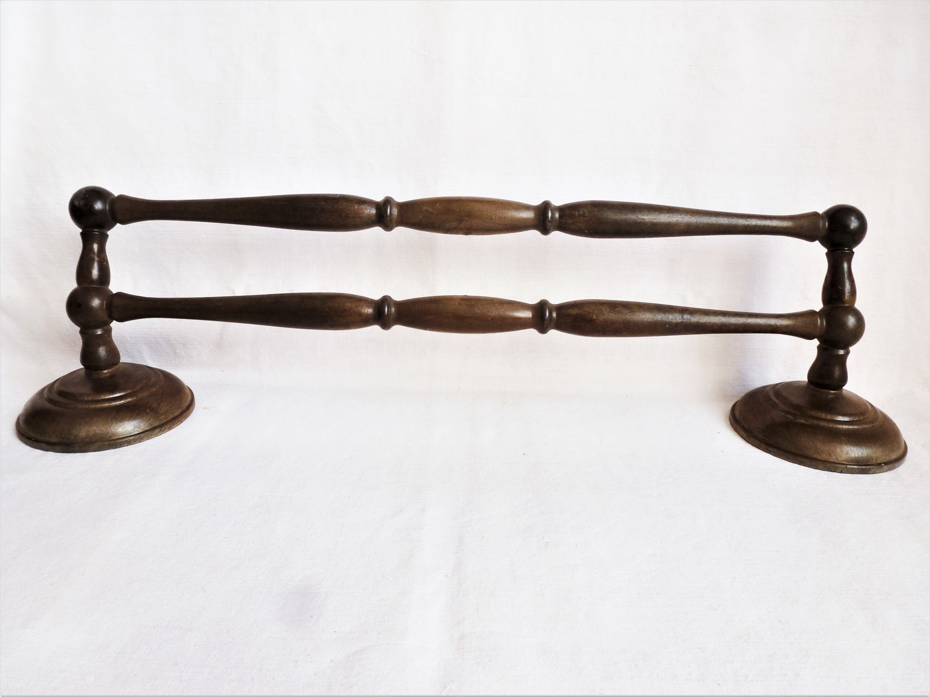 Porte-Serviettes Mural en Plastique Imitation Bois, Accessoire de Salle Bains, Bains Rustique, Porte