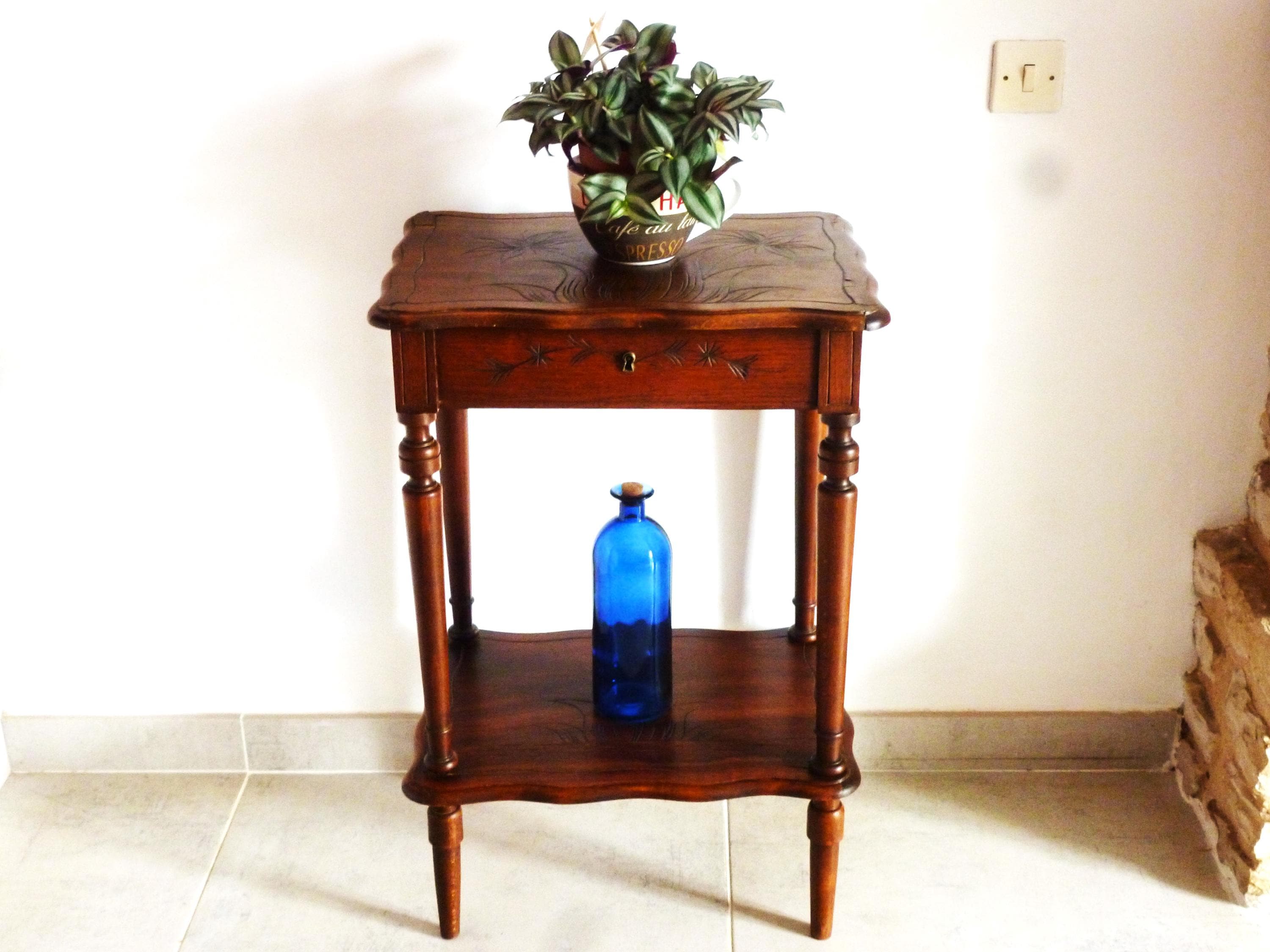 meuble salle de bain vintage