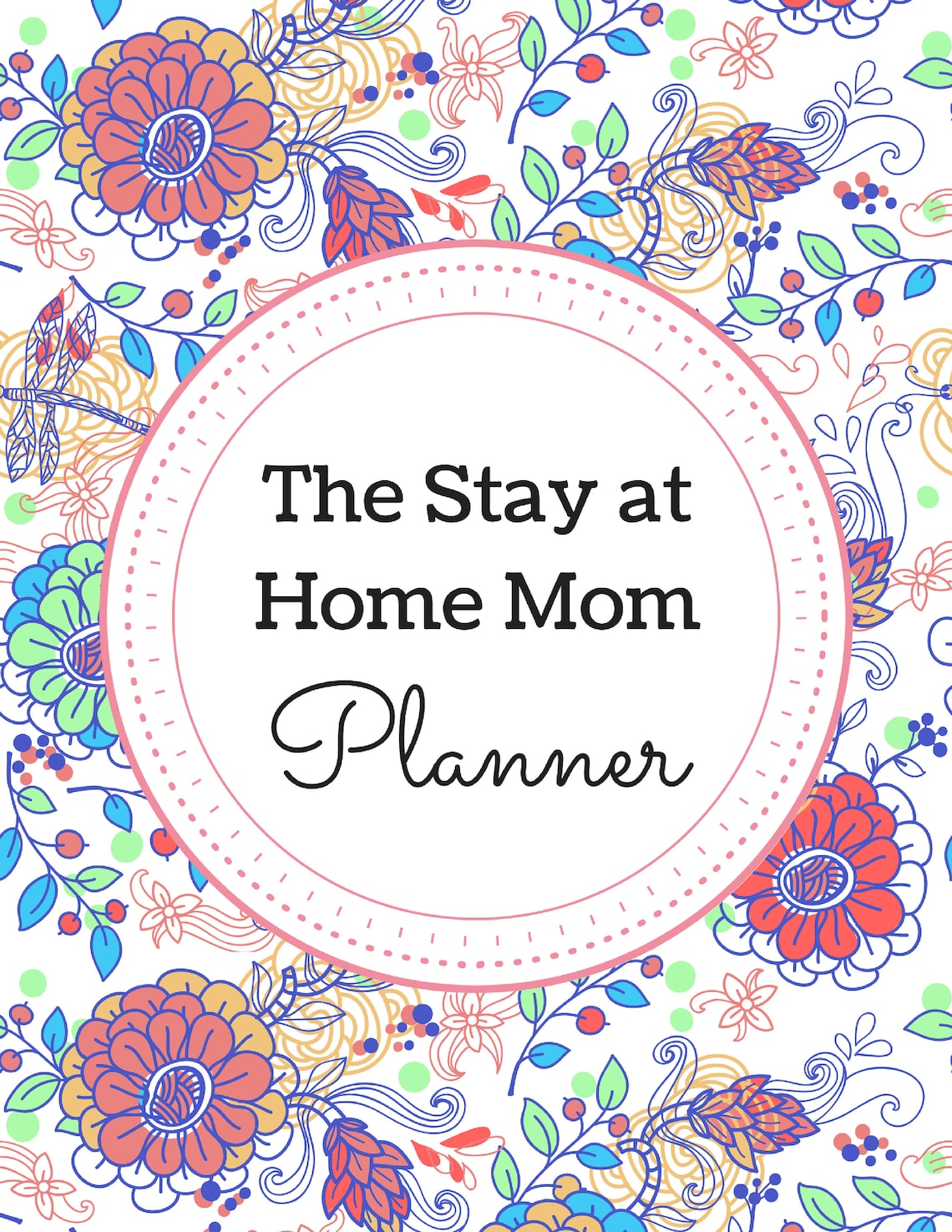 Stay At Home Mom Planner Etsy