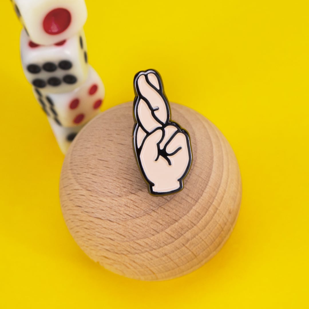 Maximum Luck Enamel Pin Novelty Pin for Good Luck and Fortune Etsy Canada