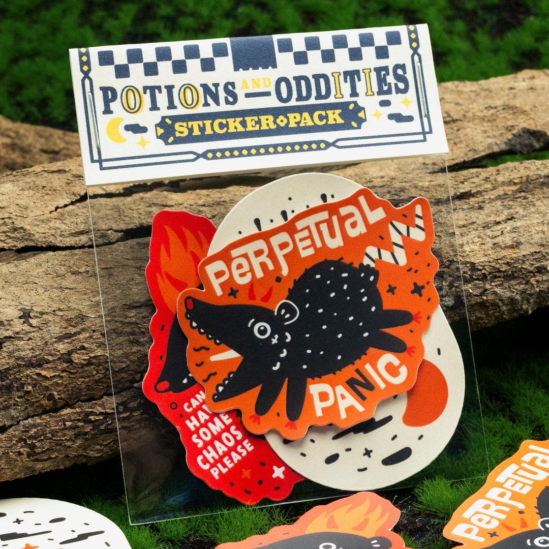 Imp Possum Sticker Pack: Waterproof Vinyl Decals - Etsy