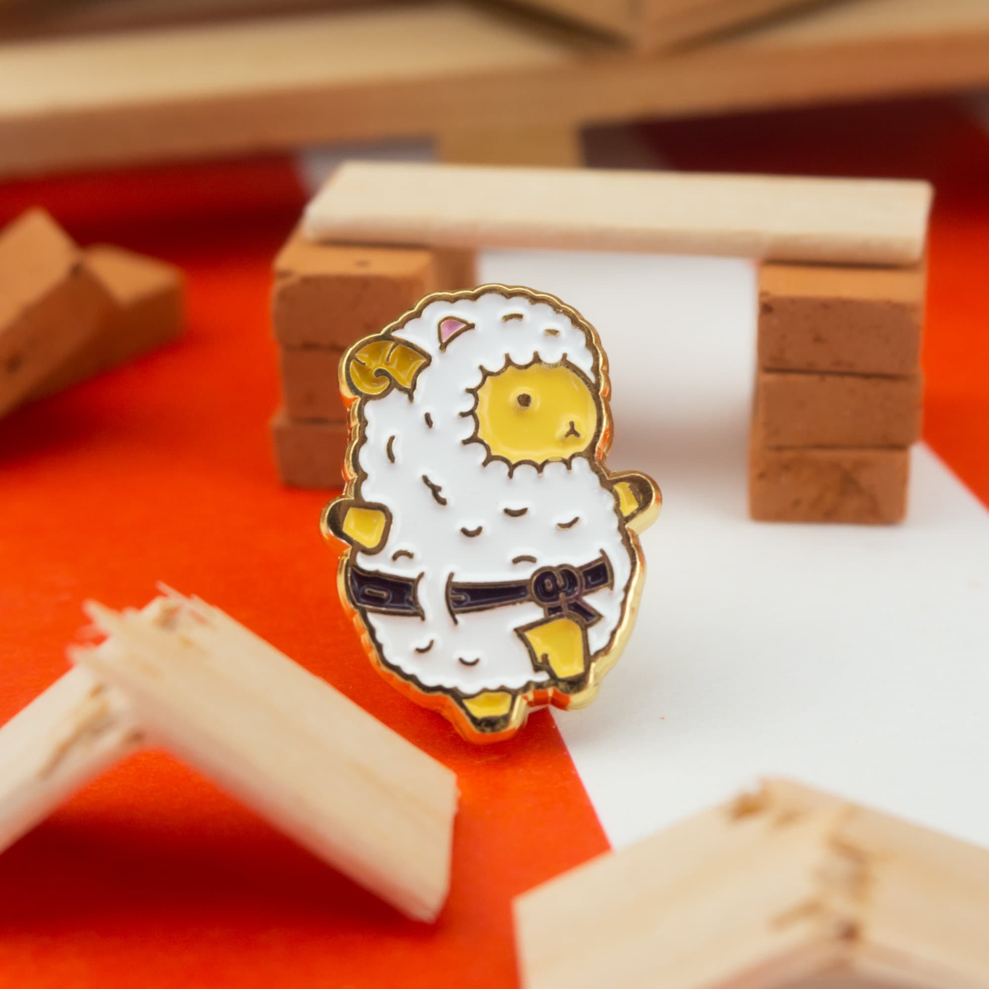 Karate Kid Enamel Pin – Tiny but mighty
