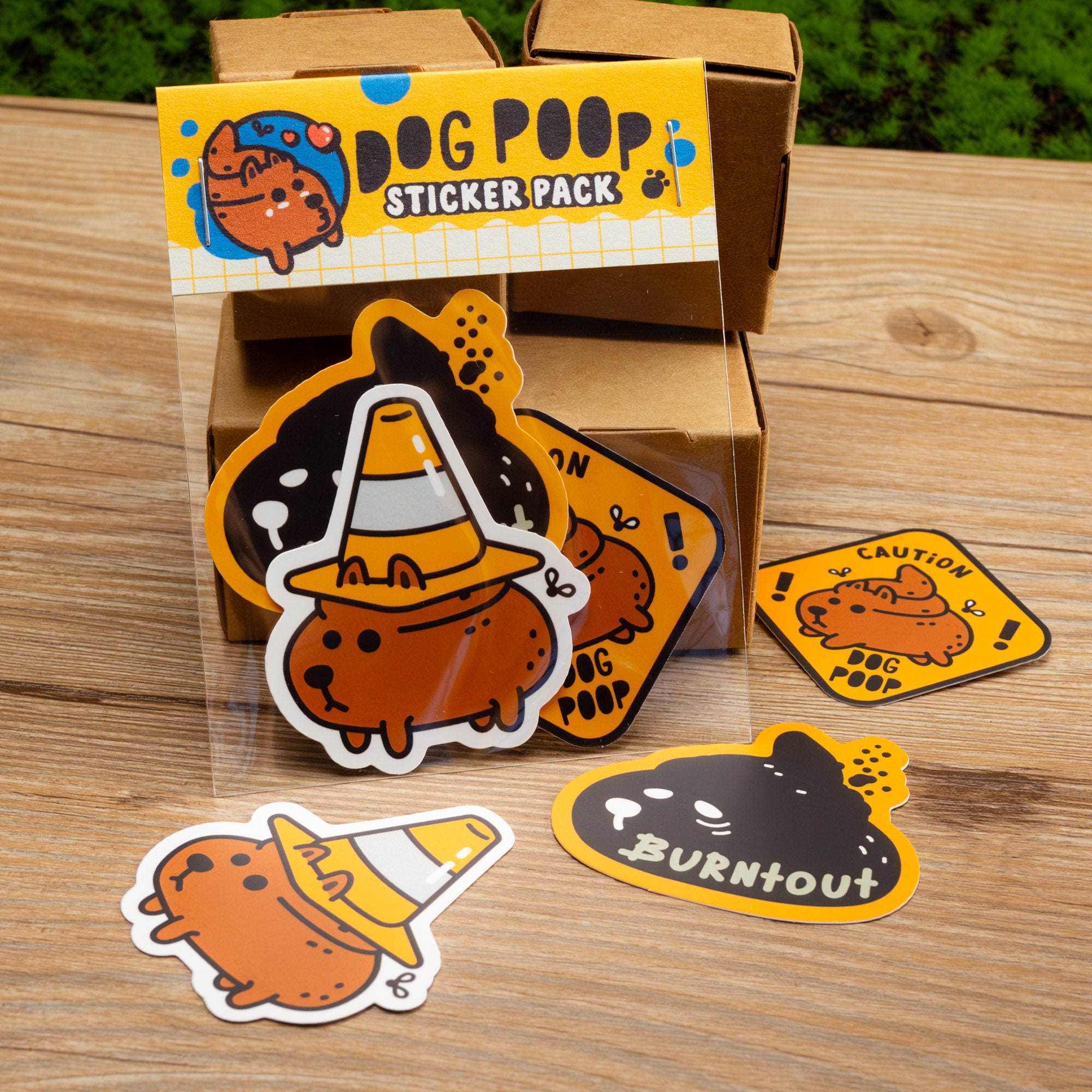 Poop Meme Sticker Dog Poop Meme Sticker Pack: Waterproof Vinyl Decals - Etsy