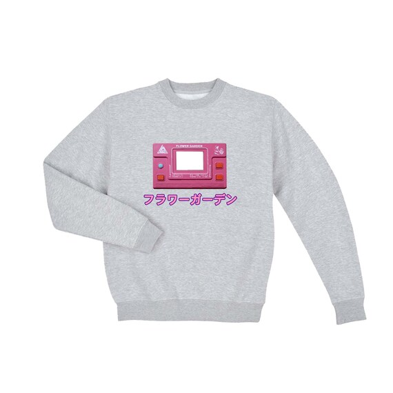 Vaporwave Pink Gameboy Sweatshirt Etsy Vaporwave Pink Gameboy Sweatshirt Etsy