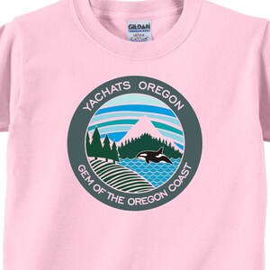 YACHATS OREGON Gem Of The Oregon Coast - Infant Bodysuits/T-Shirts & Toddler/Youth Shirts - orca killer whale forest sea ocean beach