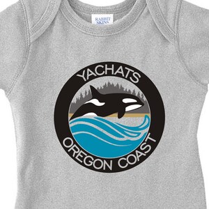 YACHATS OREGON COAST - Infant Bodysuits/T-Shirts & Toddler/Youth Shirts - orca killer whale forest sea ocean beach