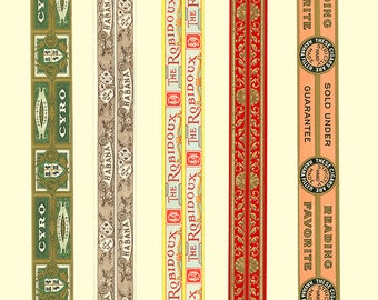 cigar box labels etsy