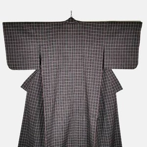 Japanese Kimono Robe Purple Abstract Kimono Dress | Floral Kimono | Kimono Cardigan | Long Kimono Robe | Yukata kimono - A530