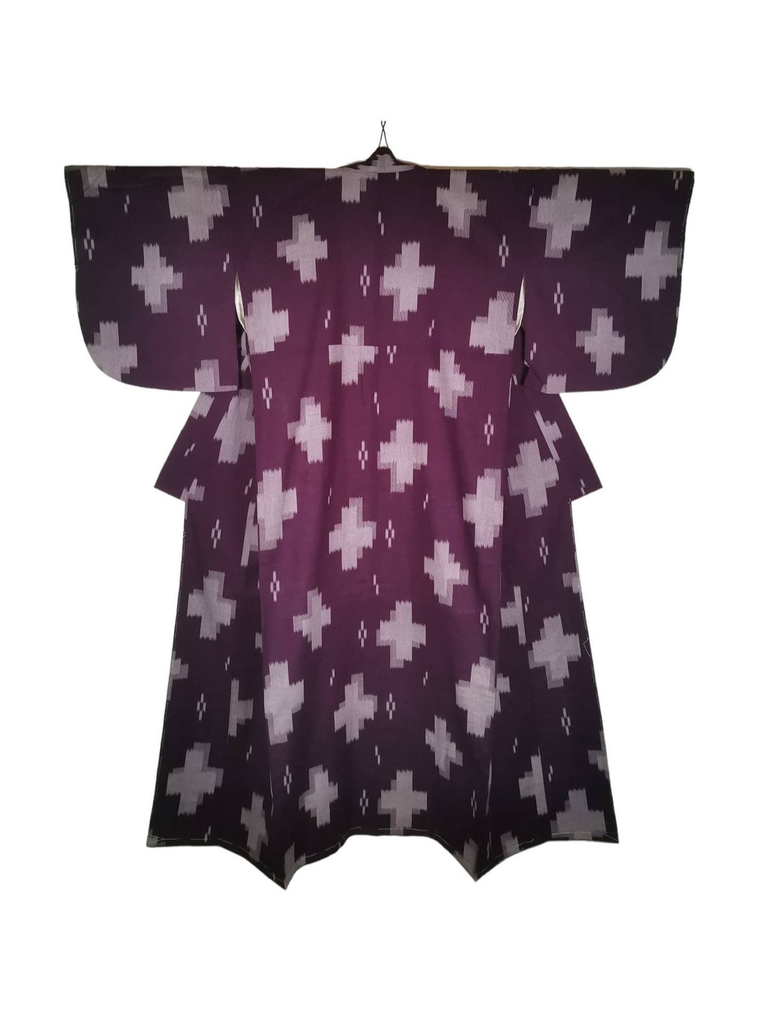 Japan Purple Robe Japanese Kimono Robe Purple Abstract Kimono Dress | Floral Kimono ...