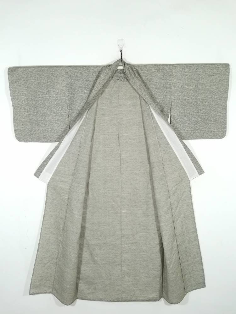 Japanese Kimono Robe Grey Floral Kimono Dress Floral Kimono - Etsy