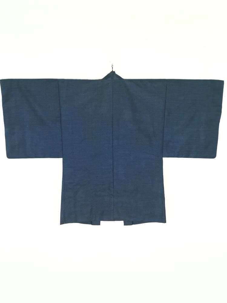 Japanese Blue Kimono Jacket Haori Floral Kimono Haori | Etsy