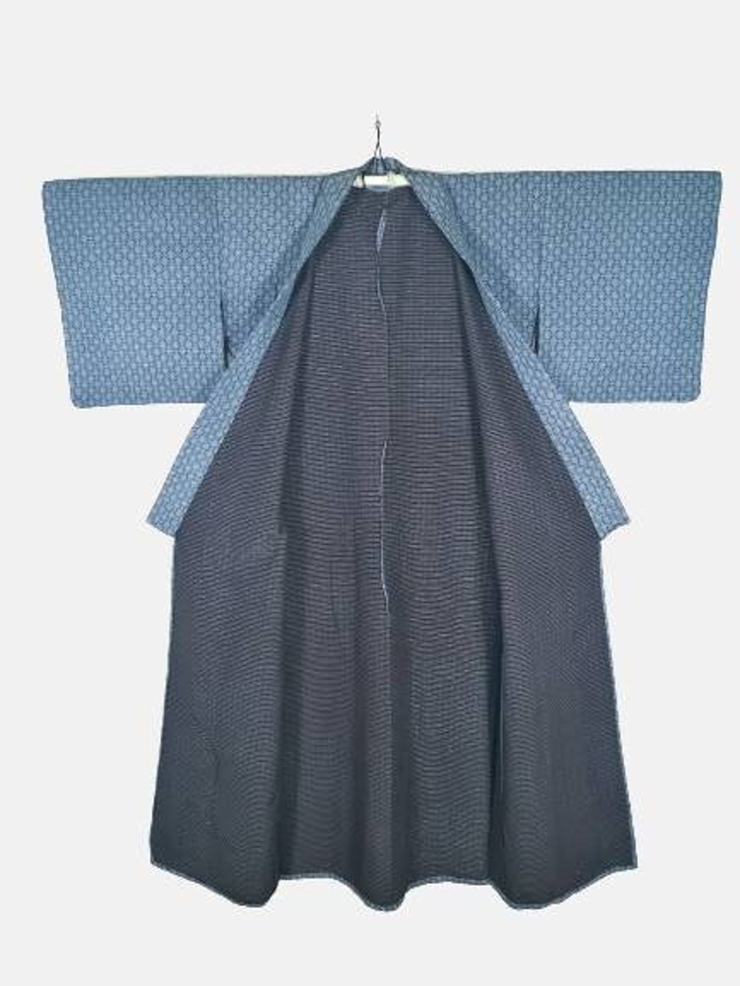 Japanese Kimono Robe Grey Abstract Kimono Dress | Floral Kimono ...