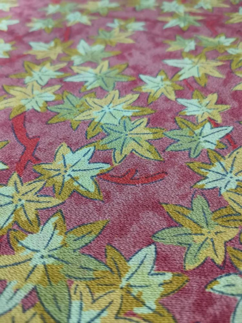 Japanese Kimono Robe Orange Floral Kimono Dress Floral Etsy