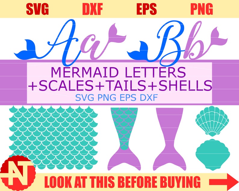 Free Free Mermaid Letters Svg 229 SVG PNG EPS DXF File