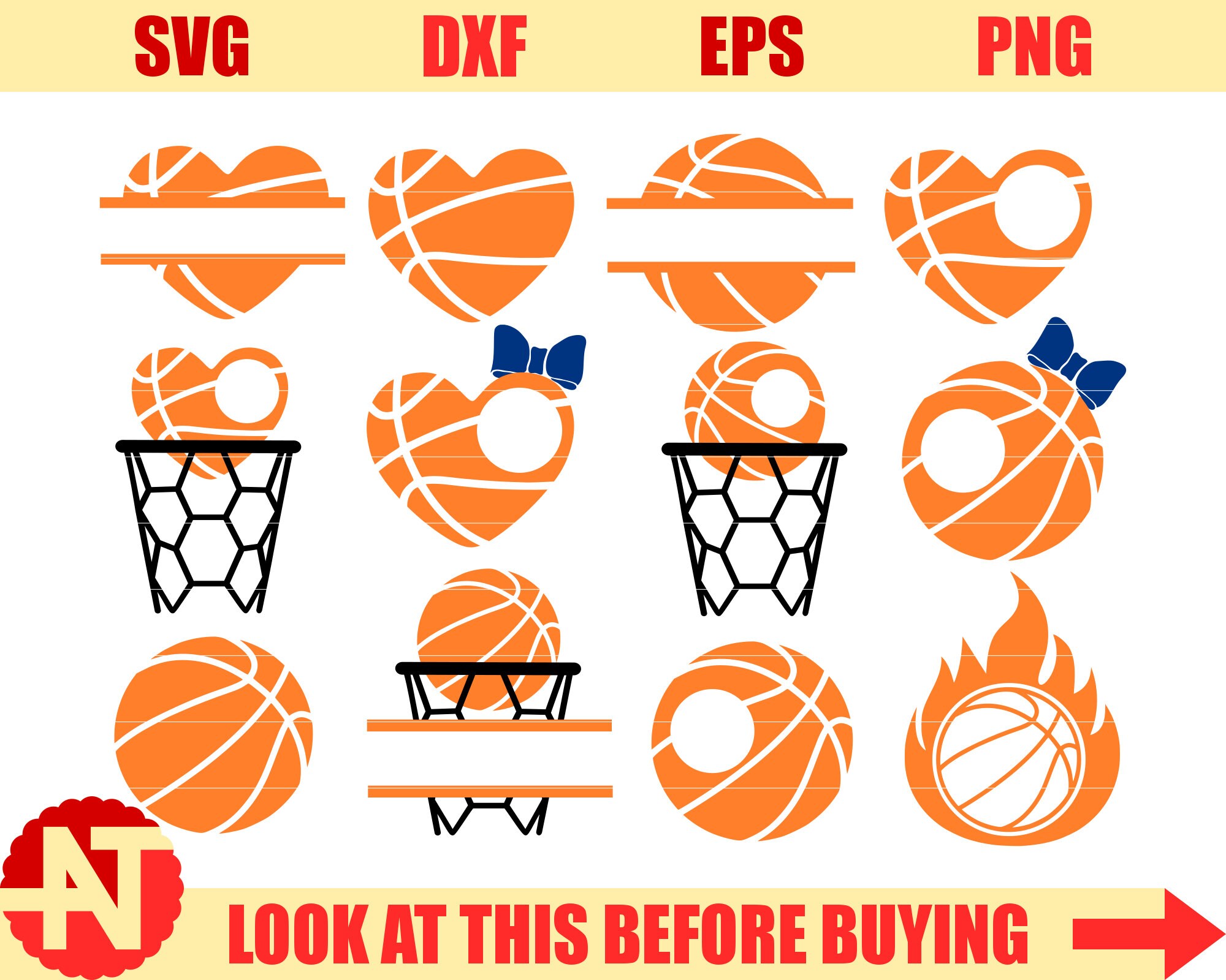 Download Basketball ball svg Basketball svg Basketball monogram svg | Etsy