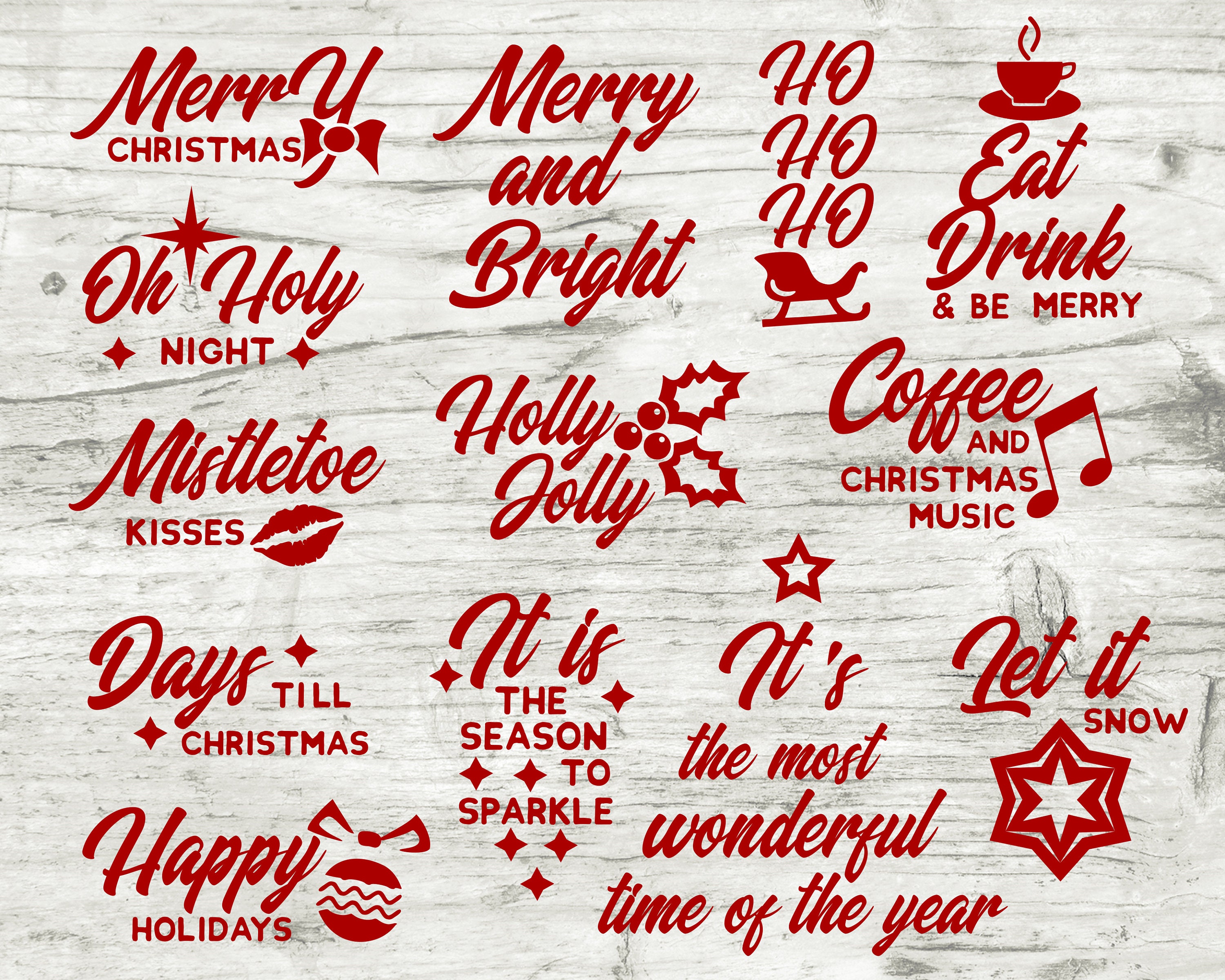 Christmas Quotes svg Christmas bundle svg Christmas Sayings | Etsy
