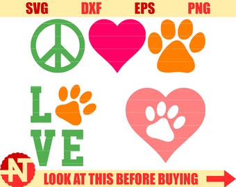 Download Love paws | Etsy